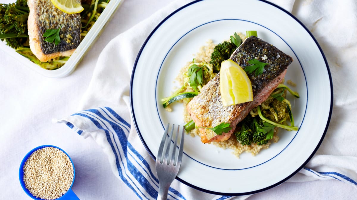 Zalmfilet Mealprep Recept