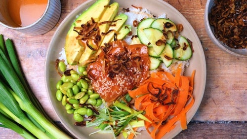 Zalm Poké Bowl Recept | Eiwitrijke Maaltijd