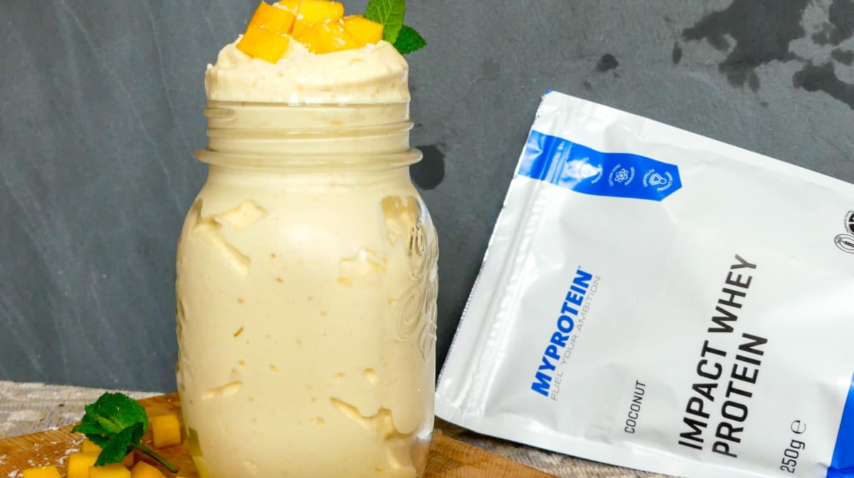Mango Fluff met Kokos Recept