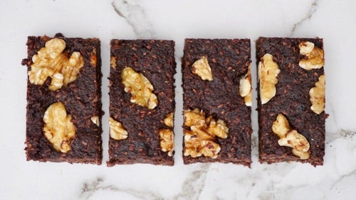 Veganistische Walnoot Brownies