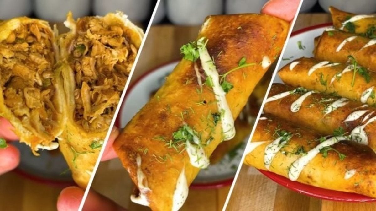 Eiwitrijke Tortilla Loempia's