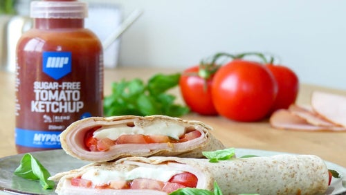 Gegrilde burrito met Italiaanse twist
