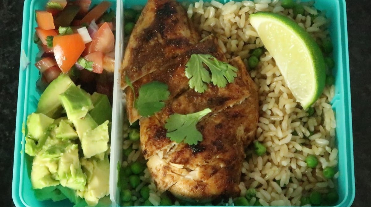 Jerk Chicken Meal Prep Box | Spice Up Your Lunch Break