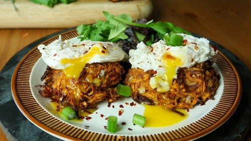 Crispy Sweet Potato Rostis | Quick & Easy Breakfast Ideas