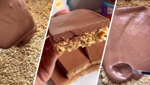 Simple Protein Chocolate Flapjacks