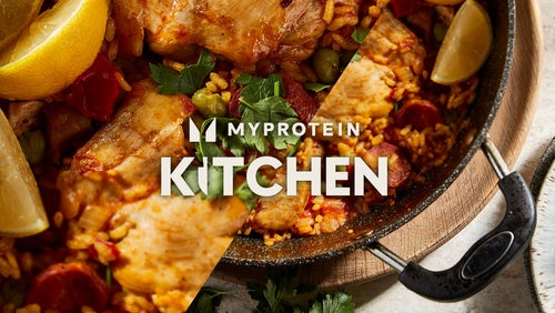 Chicken & Chorizo Paella | Protein Plates Recipe Book