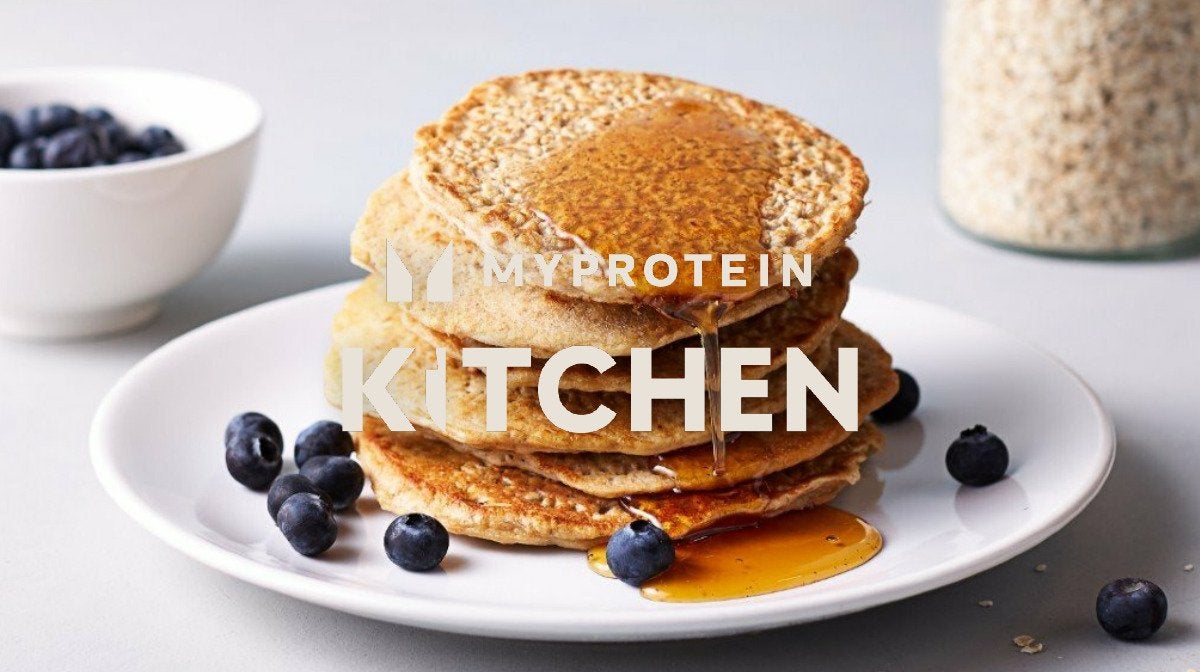 4-Ingredient Banana Protein Pancakes