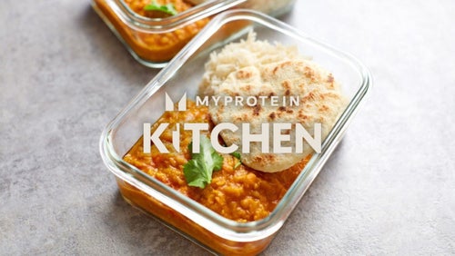 One-Pot Lentil Dahl & Homemade Naan | Easy Vegan Meal Prep