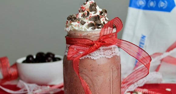 Cherry Chocolate Shake | Match Day Treat