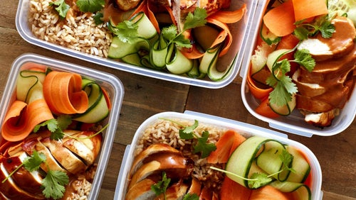Easy Meal Prep Idea | Asian Peanut Butter Sesame Chicken