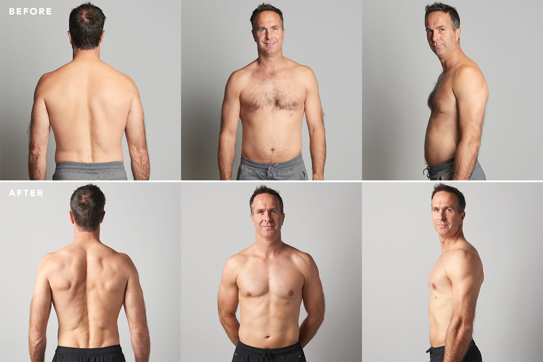 Michael Vaughan's 12 Week Body Transformation with Myprotein