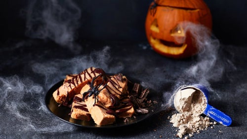Sütőtökös Lattés Fehérje Szelet | Halloweeni recept