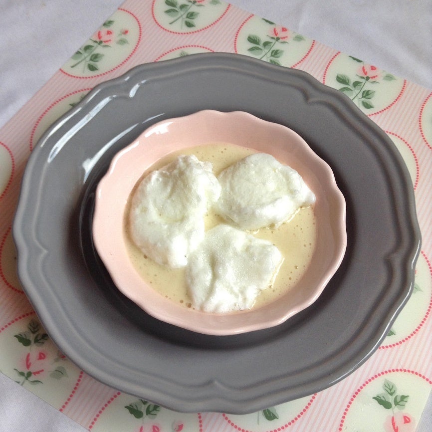 Fehérjés madártej recept
