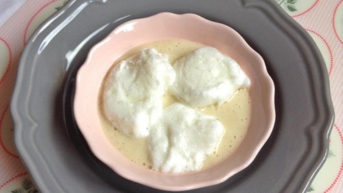 Fehérjés madártej recept