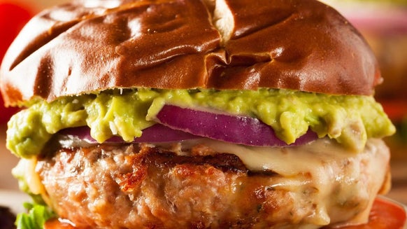 Házi készítésű limos és chilis pulyka burger recept