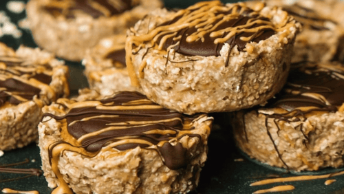 5-Ingredient Peanut Butter Oat Cups