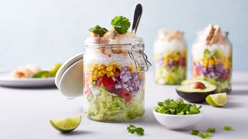 Low Carb Burrito Jars | 4-Day Meal Prep