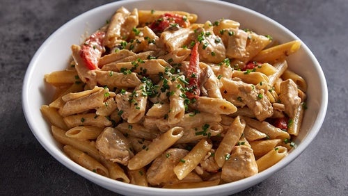 Creamy Cajun Chicken Pasta | High-Protein Meal Prep