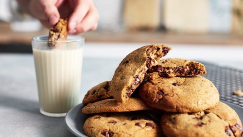 Peanut Butter Stuffed Protein Cookies Recipe