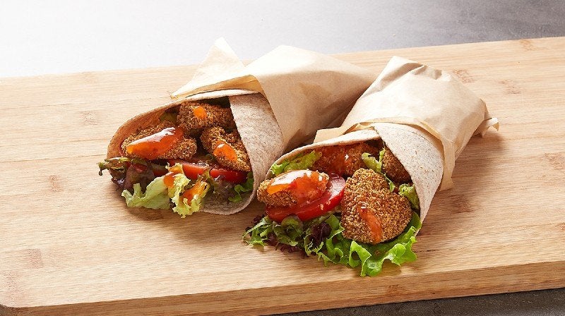 Tortilla z nuggetsami