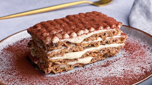 Wysokobiałkowe Tiramisu z 5 składników