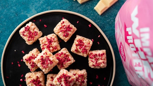 Ciasteczka Rice Crispy o Smaku Czekolady Różowej