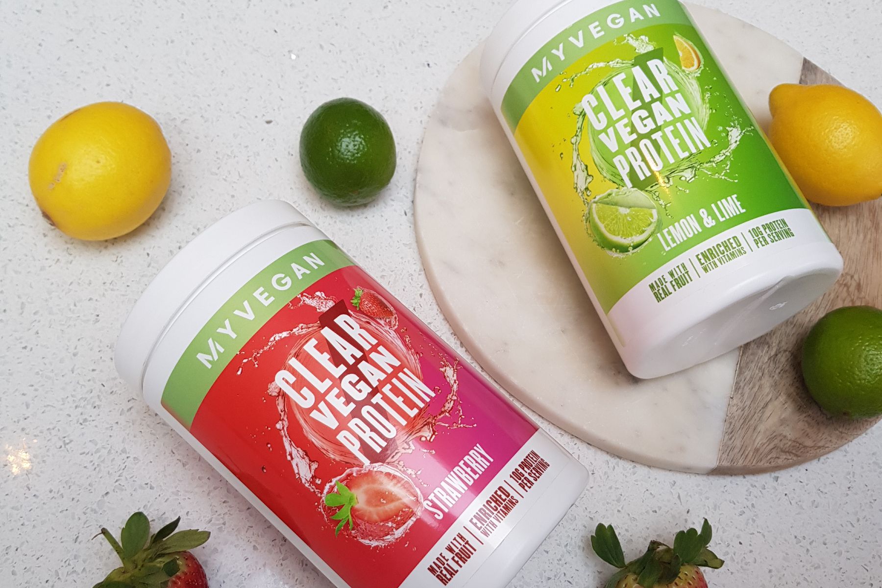 Clear Vegan Protein — Sprawdź Nasz Nowy Soczysty Napój