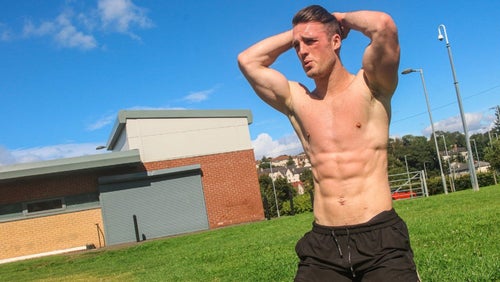 Bodybuilder Tries U.S Air Force Fitness Test