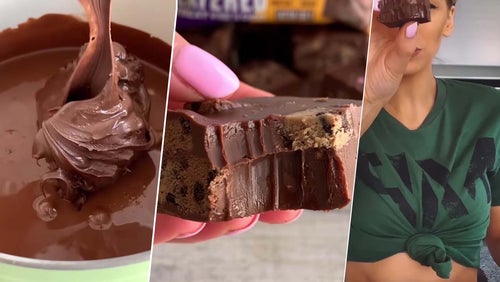 3-Ingredient Easter Protein Fudge