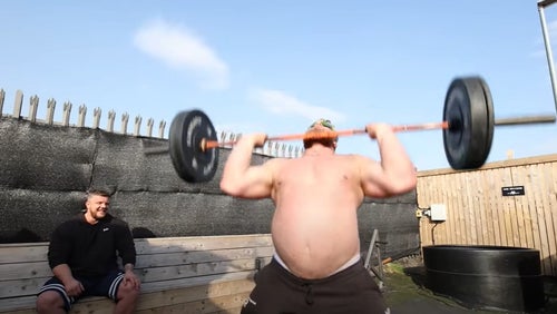 Active Rest Day Strongman Style | 45 Deadlifts, Push Presses & Keg Swings