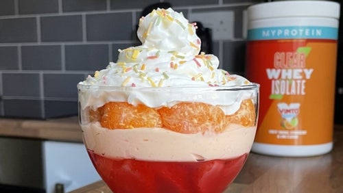 Fruity Vimto Protein Pudding