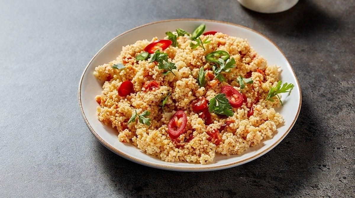 Baked Feta Couscous | Summer Meal Prep