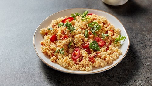 Baked Feta Couscous | Summer Meal Prep