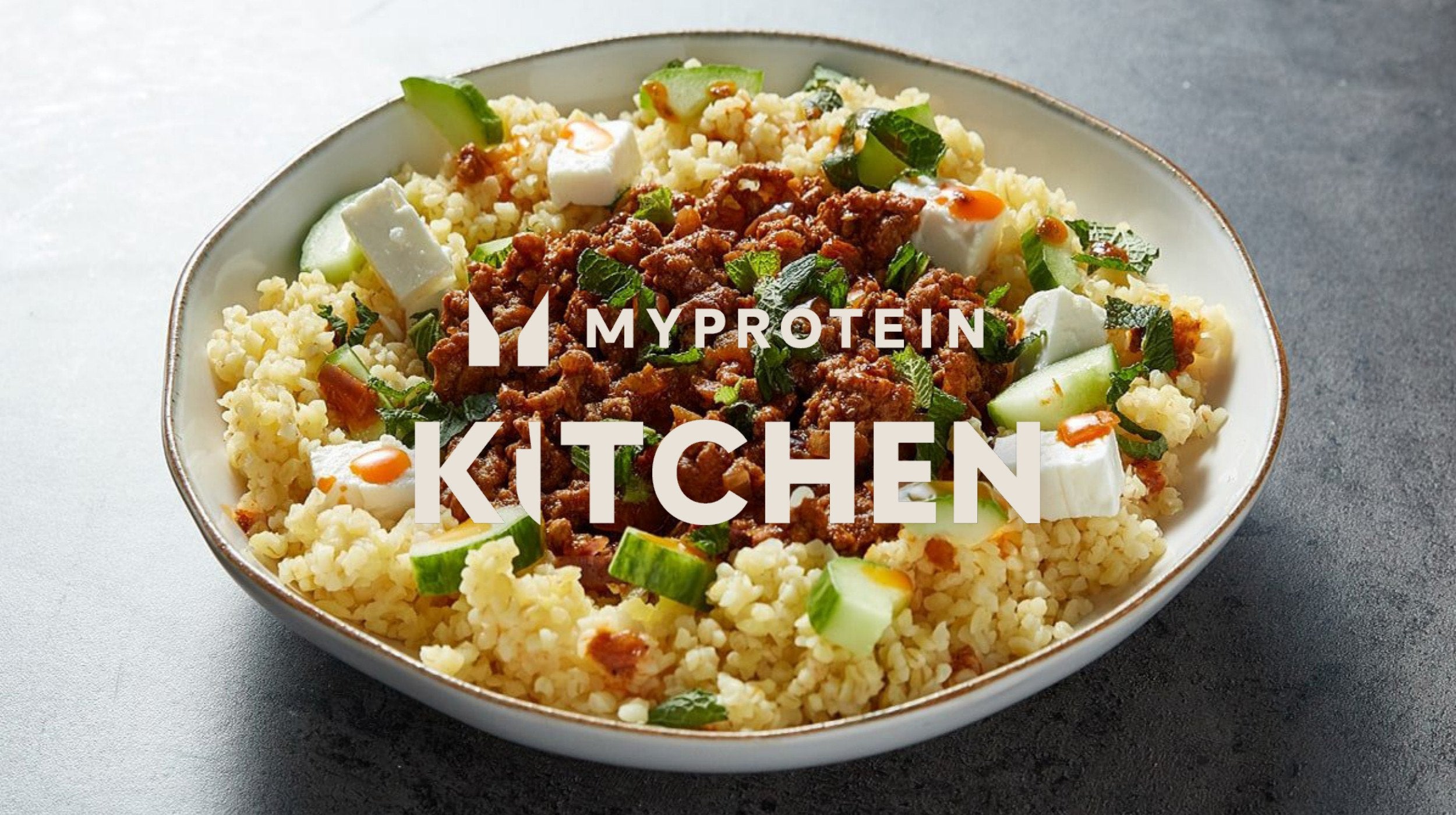 Spiced Lamb With Feta Bulgur