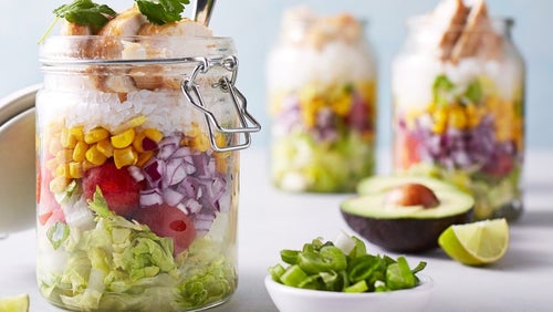 Low Carb Burrito Jars | 4-Day Meal Prep