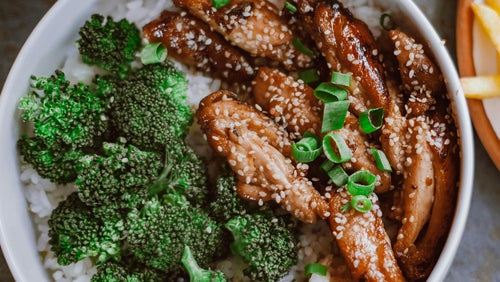 Easy Sticky Teriyaki Chicken Rice Bowl Recipe