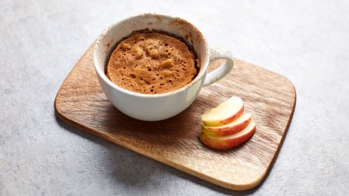 Spiced Apple Protein Mug Cake | Desserts You Can Make In The Microwave