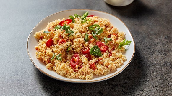 Baked Feta Couscous | Summer Meal Prep