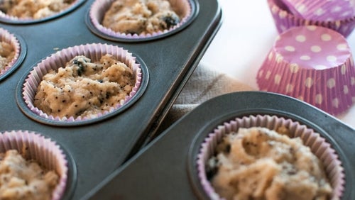 Citrónové Muffiny S Makom | Nízkokalorické Muffiny | Recept