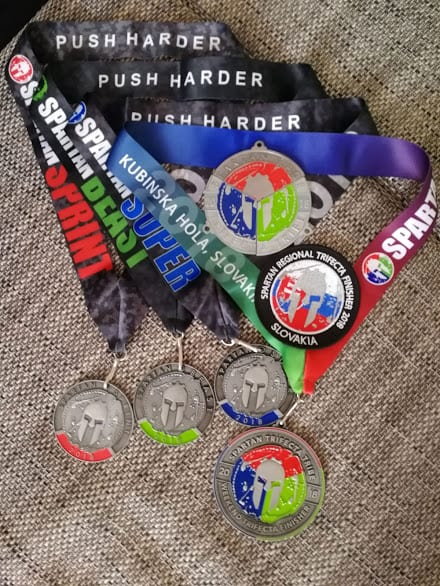 Úspechy na Spartan race
