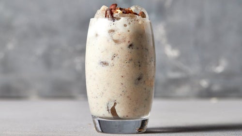 Proteinrik vegansk frukostsmoothie
