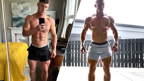 Bodybuilderns quadsfokuserade benpass