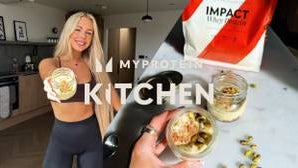 Pistageprotein Cheesecake
