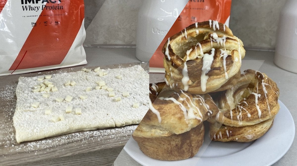 Proteinrika Cruffins