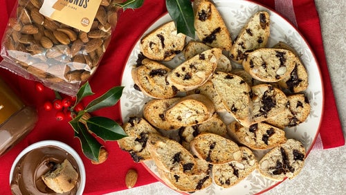 Julbiscotti gjorda med 5 ingredienser