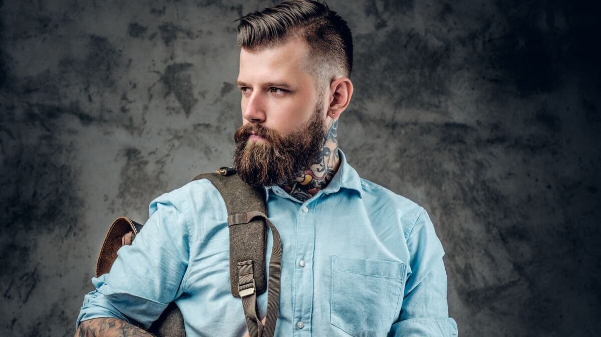 A smart-looking, bearded man with tattoos | Gillette UK