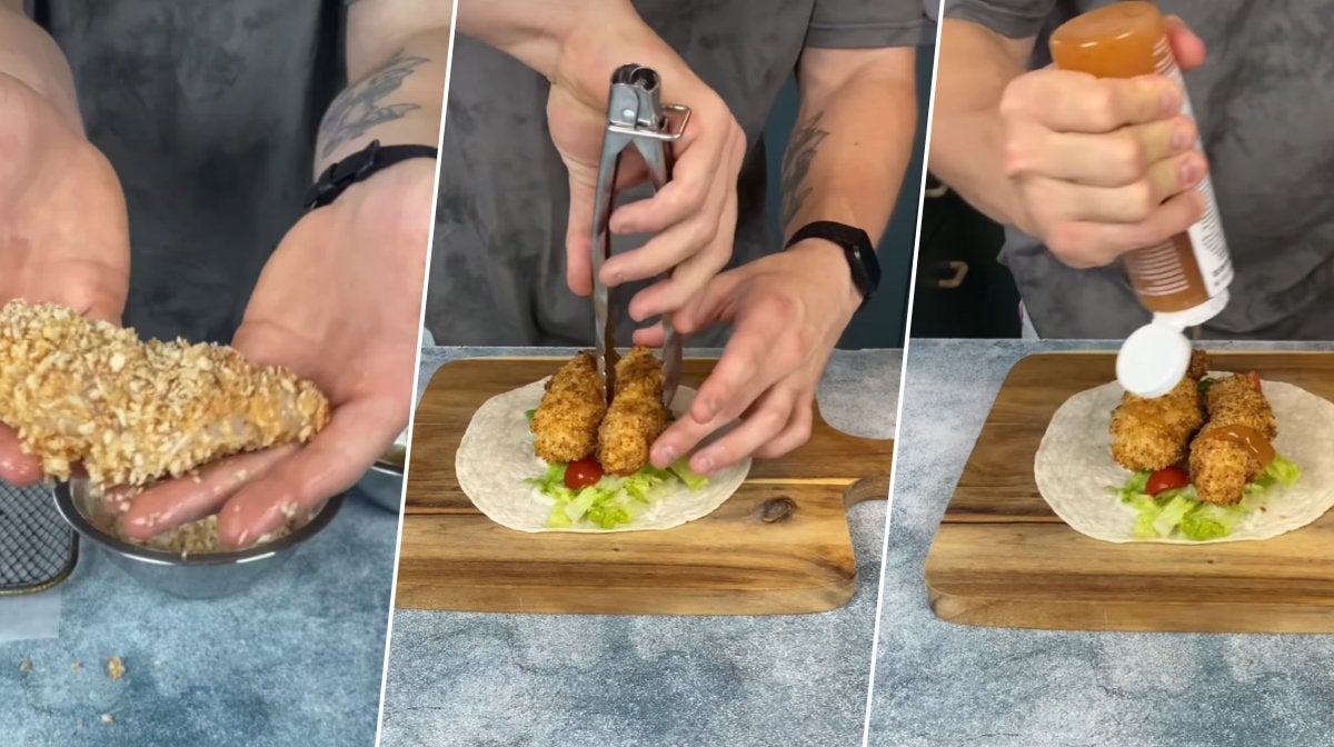 Sweet Chilli Chicken Wrap | Snelle en gemakkelijke eiwitrijke lunch