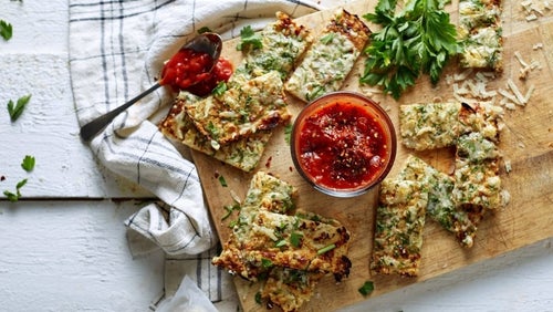 Bloemkool Knoflookbrood | Eenvoudig koolhydraatarm recept