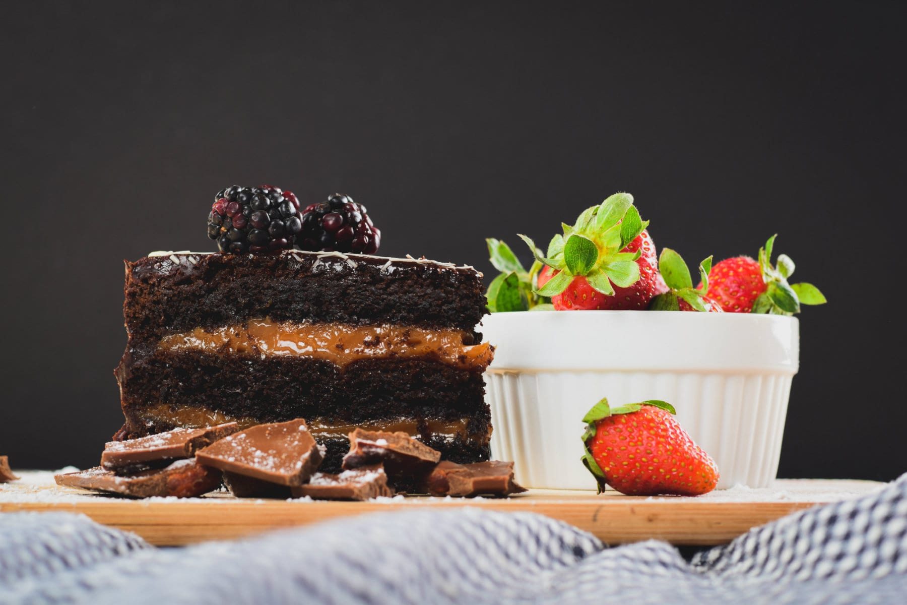 Eiwitcake Recept | Drievoudige Chocolade Pindakaas Taart