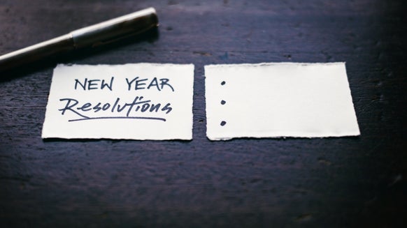 Tips for sticking to New Year's resolution